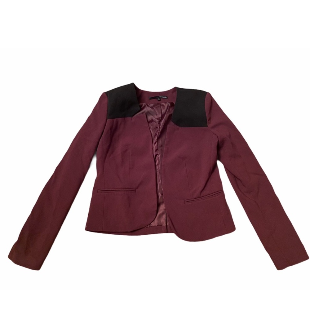 Maroon women’s blazer